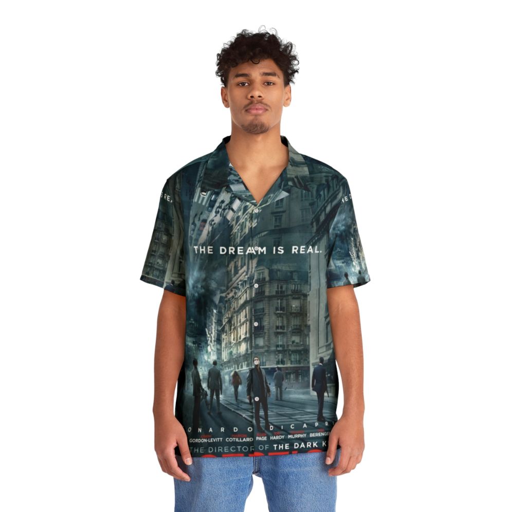 Inception Movie Inspired Hawaiian Shirt with Dream Theme - People Front