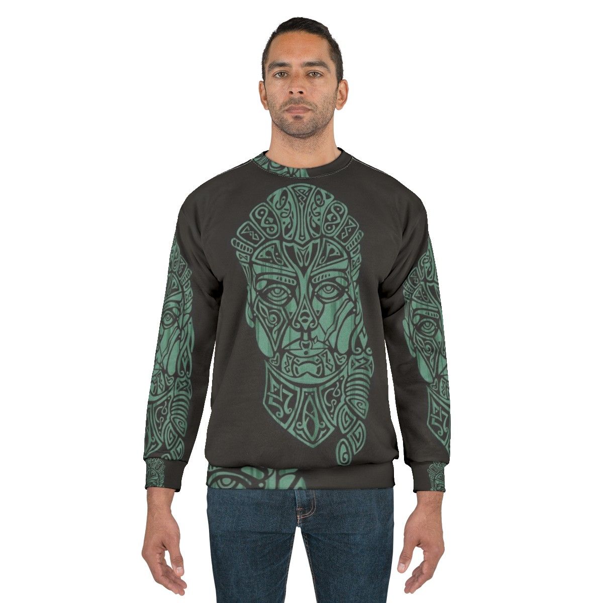 Assassin's Creed Eivor Celtic Portrait Sweatshirt - men