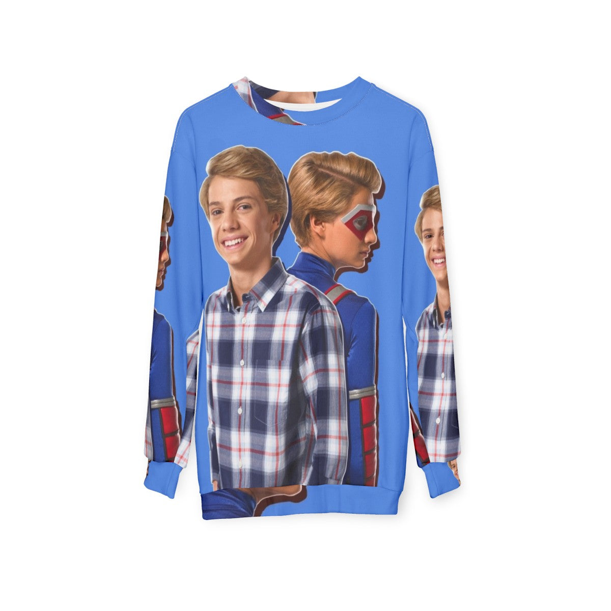 Kid Danger Henry Danger Superhero Nickelodeon Sweatshirt - hanging