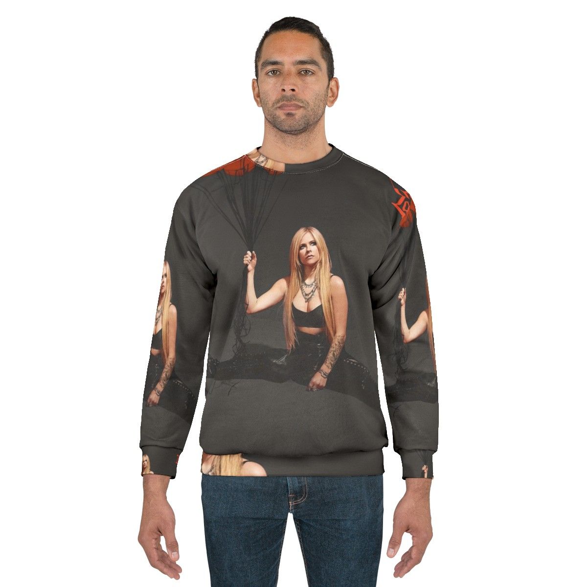 Avril Lavigne "Love Sux" Deluxe Sweatshirt - men