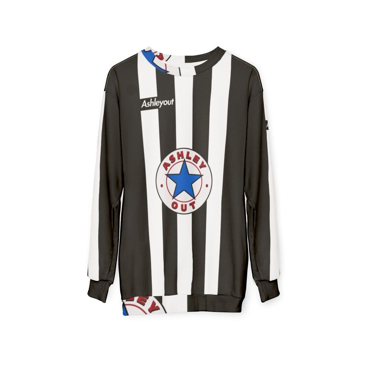 Newcastle United Ashleyout Protest Sweatshirt - hanging