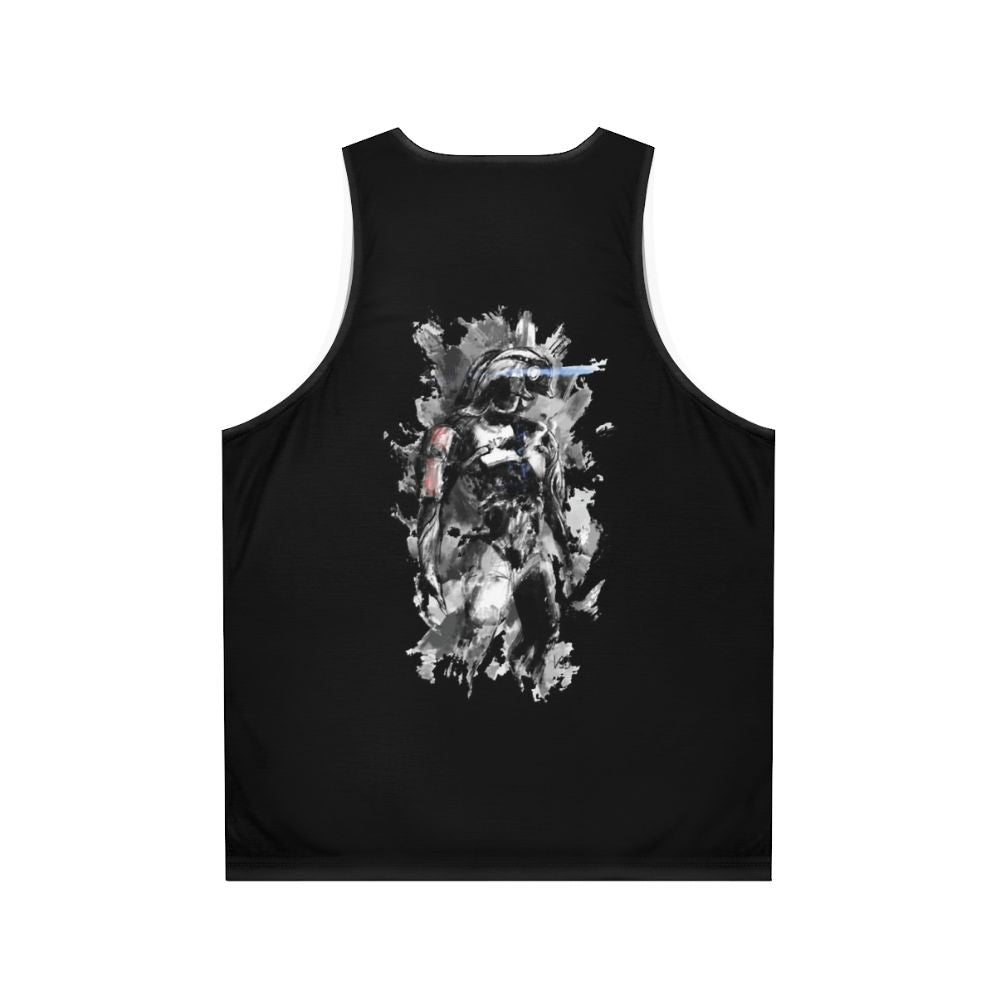 Legion Mass Effect Unisex Tank Top - Back