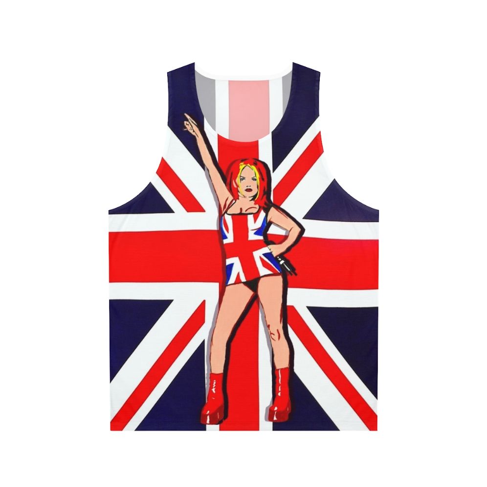 Union Jack patriotic unisex tank top