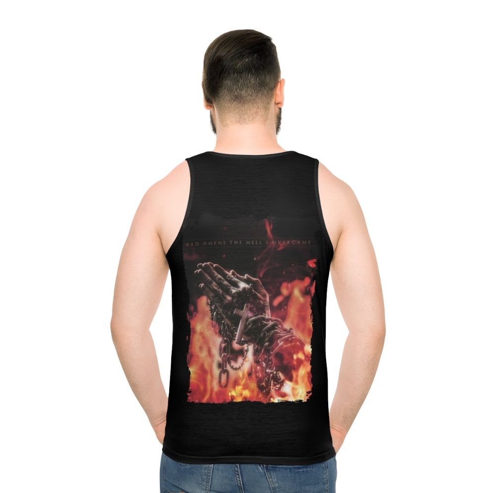 Omen Castlevania Unisex Tank Top - men back