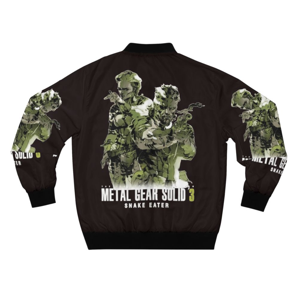 Metal Gear Solid Solid Snake Cover Negative Bomber Jacket - Back