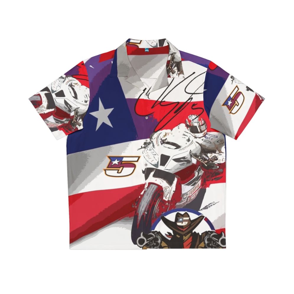 Colin Edwards MotoGP Legend Hawaiian Shirt