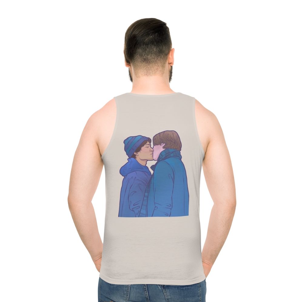 Young Royals Wilmon Unisex Netflix Tank Top - men back