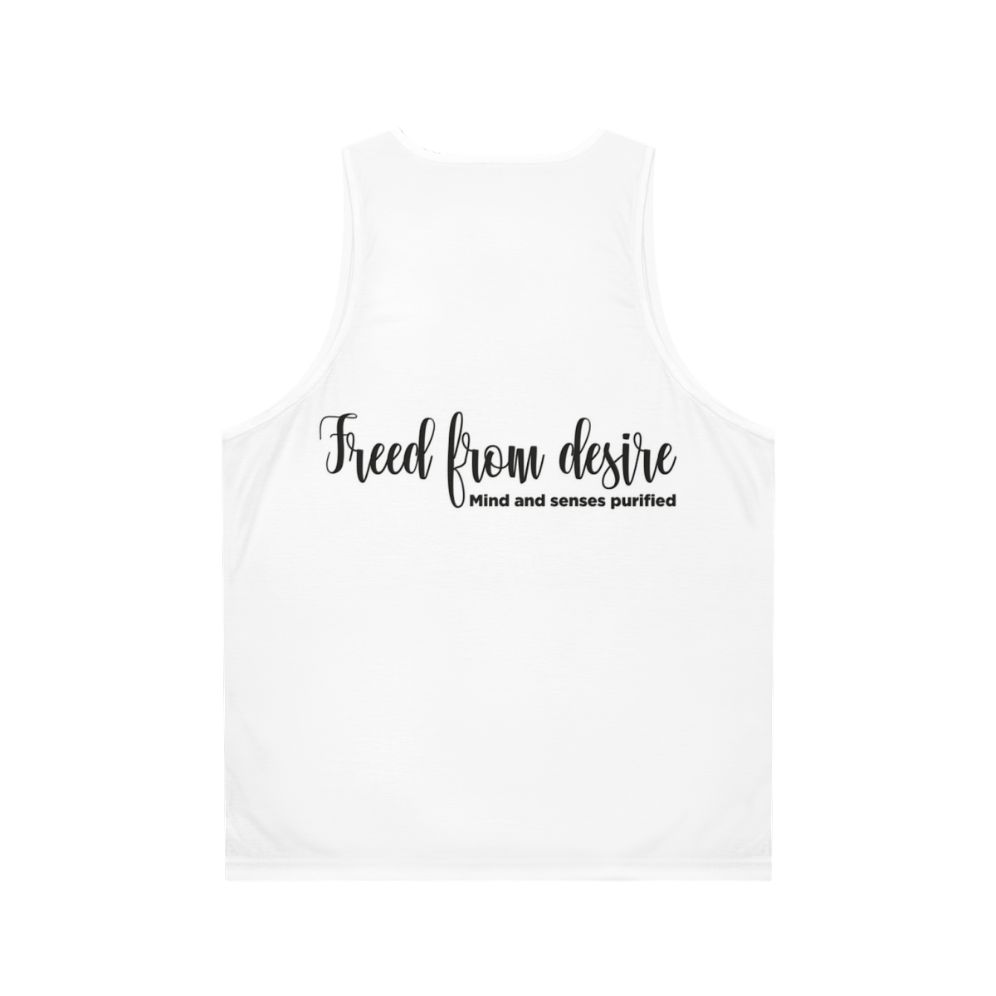 House Music DJ Unisex Tank Top - Back