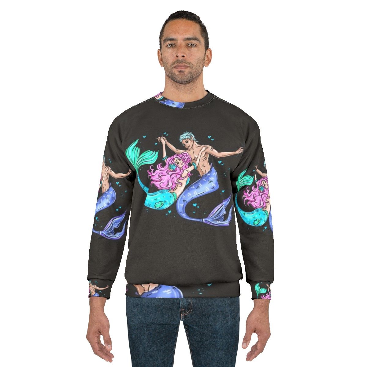 Mermaids in Love Hobbies Sweatshirt - men