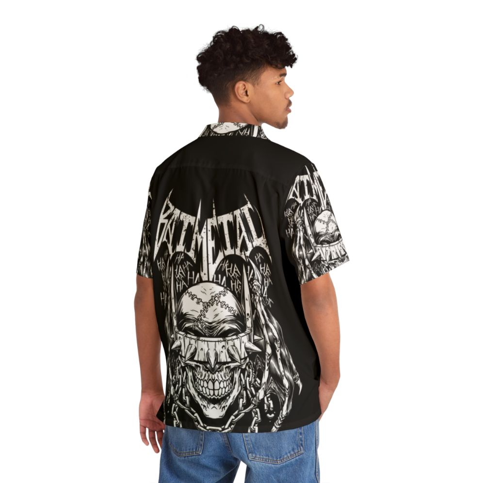 Bat Metal Hawaiian Shirt featuring comic art - People Back