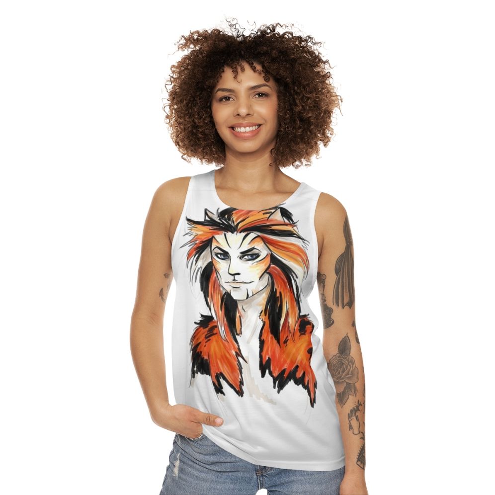 Macavity the Mystery Cat Unisex Tank Top - women