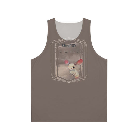 Dune Sand Mouse Unisex Tank Top