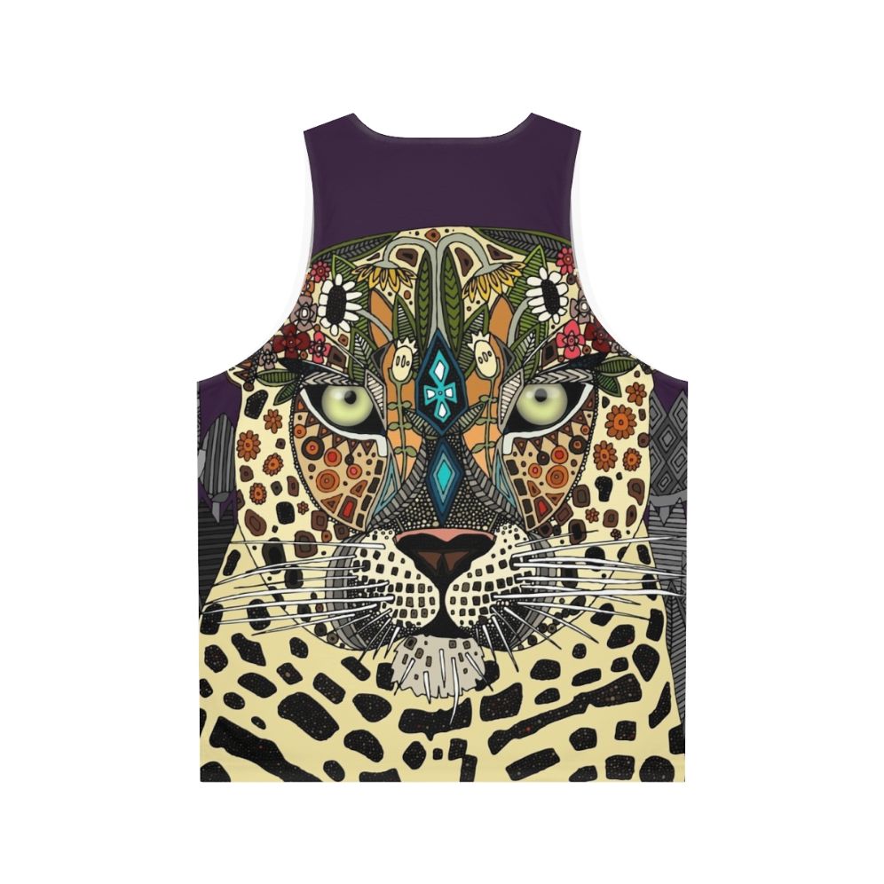 Leopard Queen Unisex Tank Top - Back