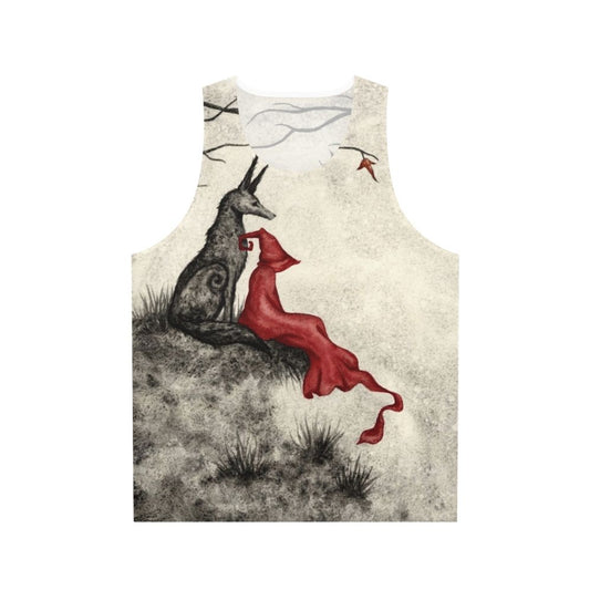 Fantasy fairy tale autumn unisex tank top