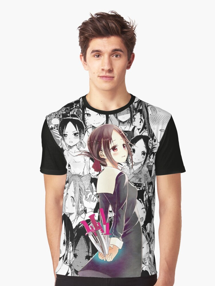 Kaguya-sama Love is War Collage Graphic T-Shirt featuring characters from the manga and anime series - Men