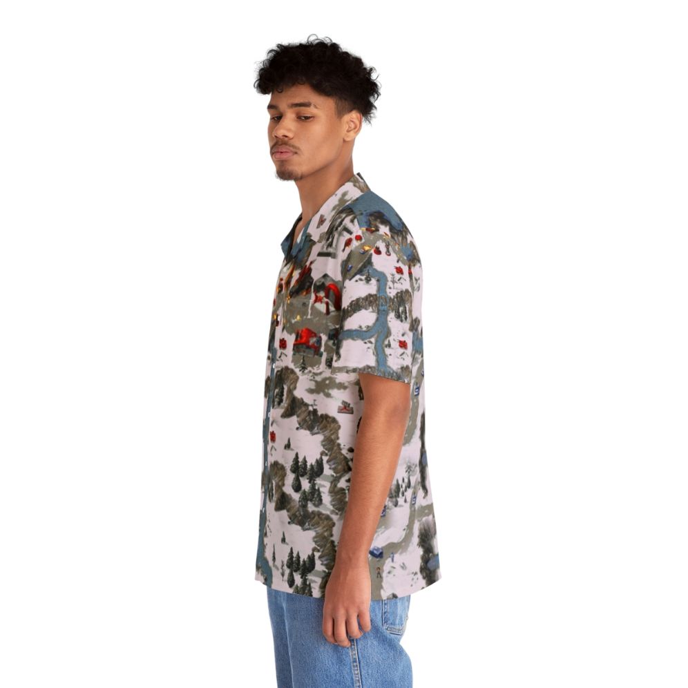 Red Alert Hawaiian Shirt for Gamers - People Left