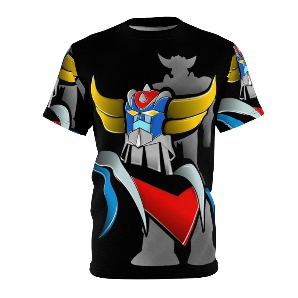 Vintage-style Goldorak & Grendizer inspired all-over print t-shirt