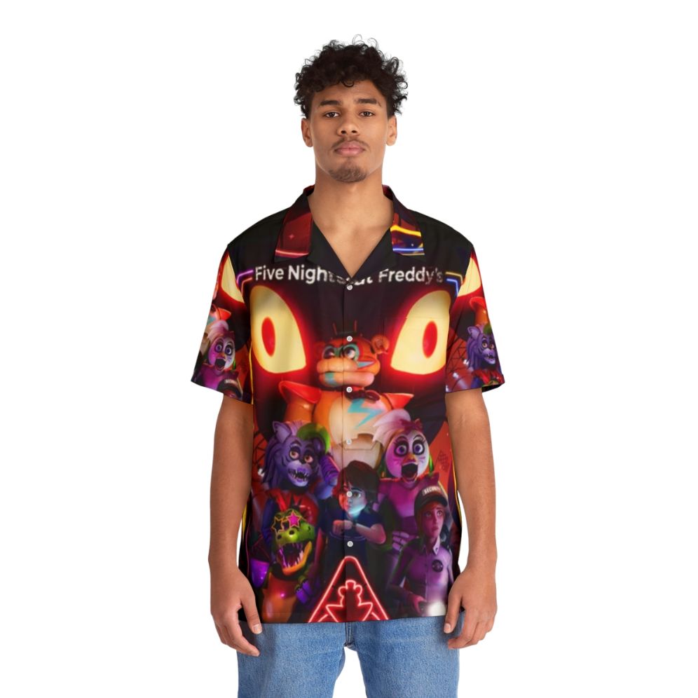 fnaf security breach hawaiian shirt merchandise - People Front