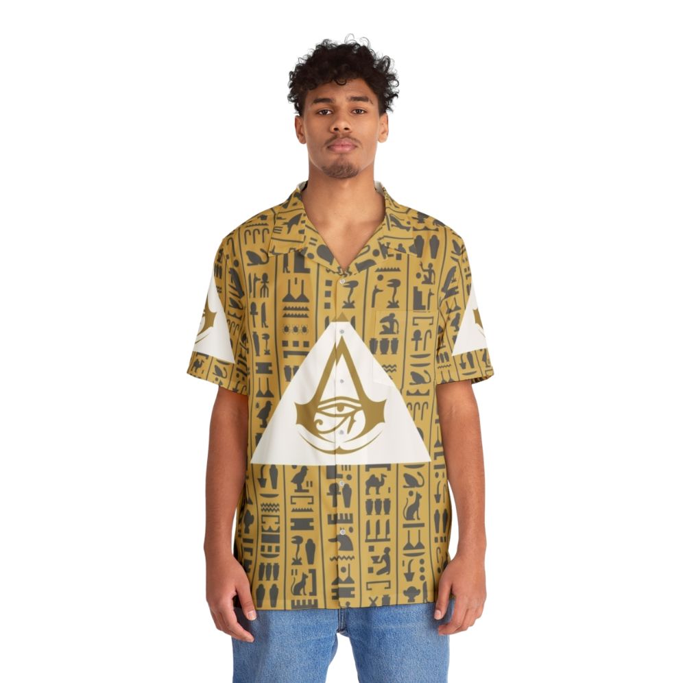 Assassin's Creed Origins Giza Pyramid Hawaiian Shirt - Lifestyle