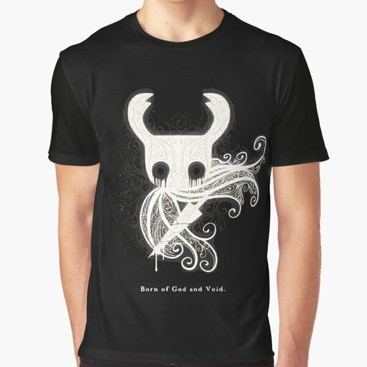 Hollow Knight "Born of God and Void" Graphic T-Shirt