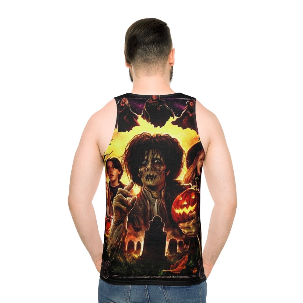 Spooky Halloween Witches Unisex Tank Top - men back