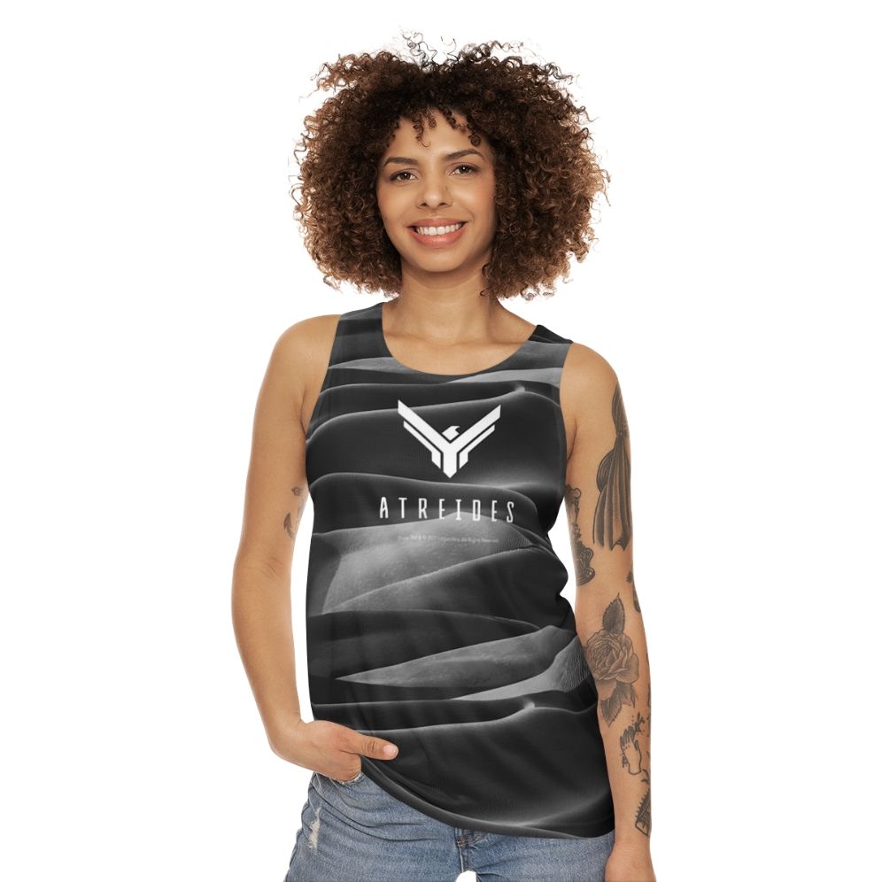 Dune Atreides Faction Unisex Tank Top - women