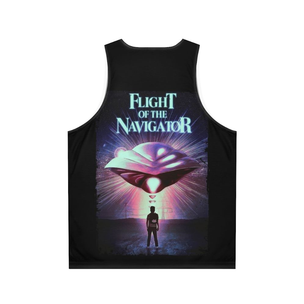 Flight Of The Navigator Unisex Tank Top - Back