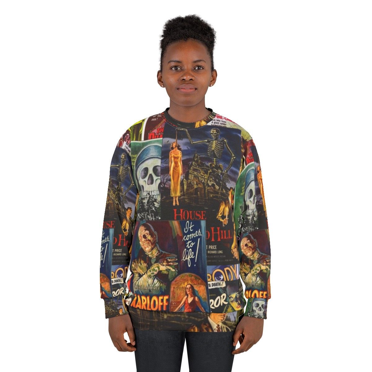 Classic Monster Movies Sweatshirt - women