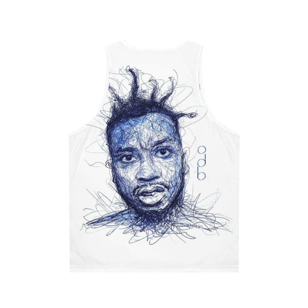 Unisex ODB by Nikkolas Wu-Tang Tank Top - Back