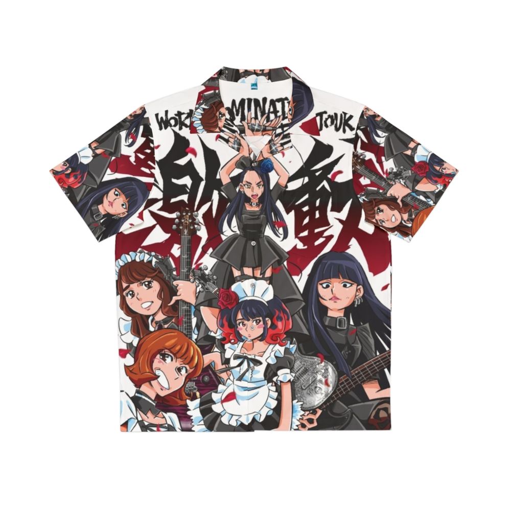 World Domination Tour Hawaiian Shirt with Anime-Inspired Designs