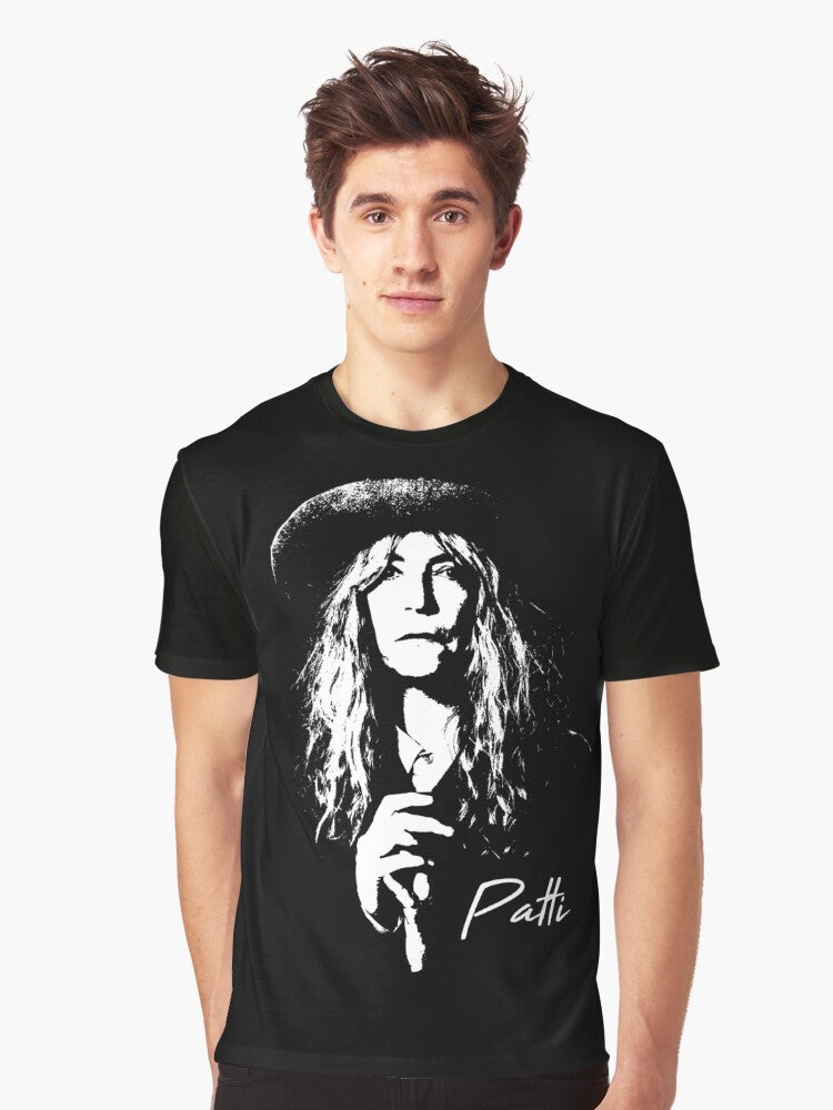 Patti Smith portrait graphic t-shirt - Men