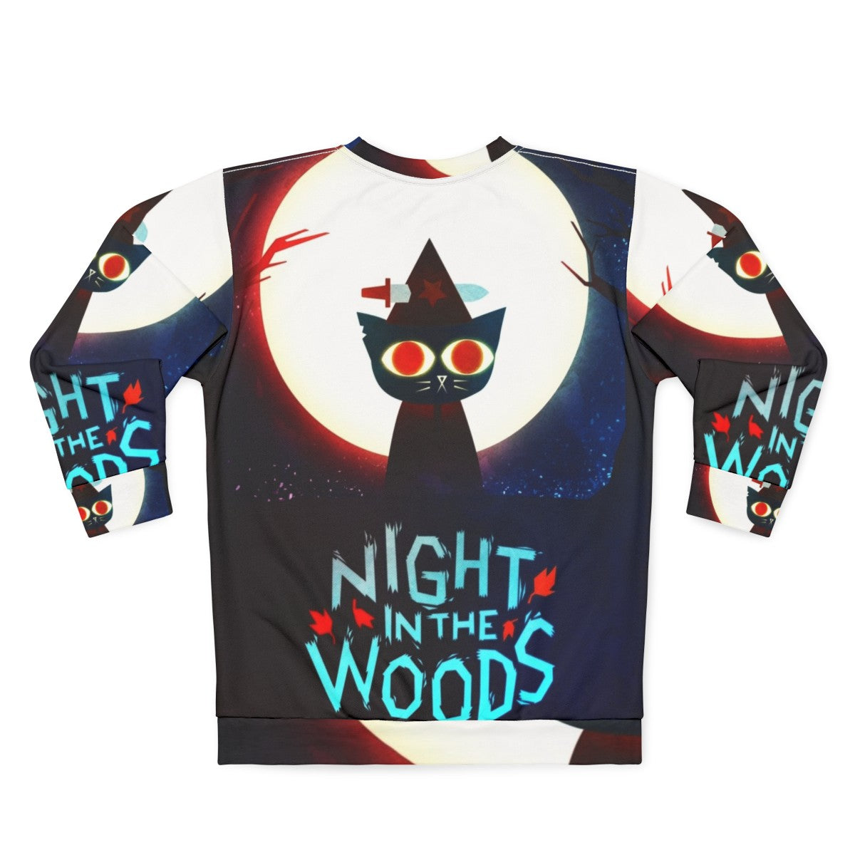 Witch Dagger Sweatshirt inspired by the video game Night in the Woods - Back