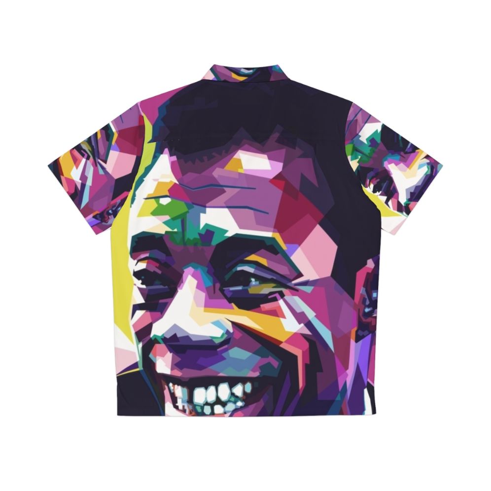 James Baldwin Black Author Hawaiian Shirt - Back