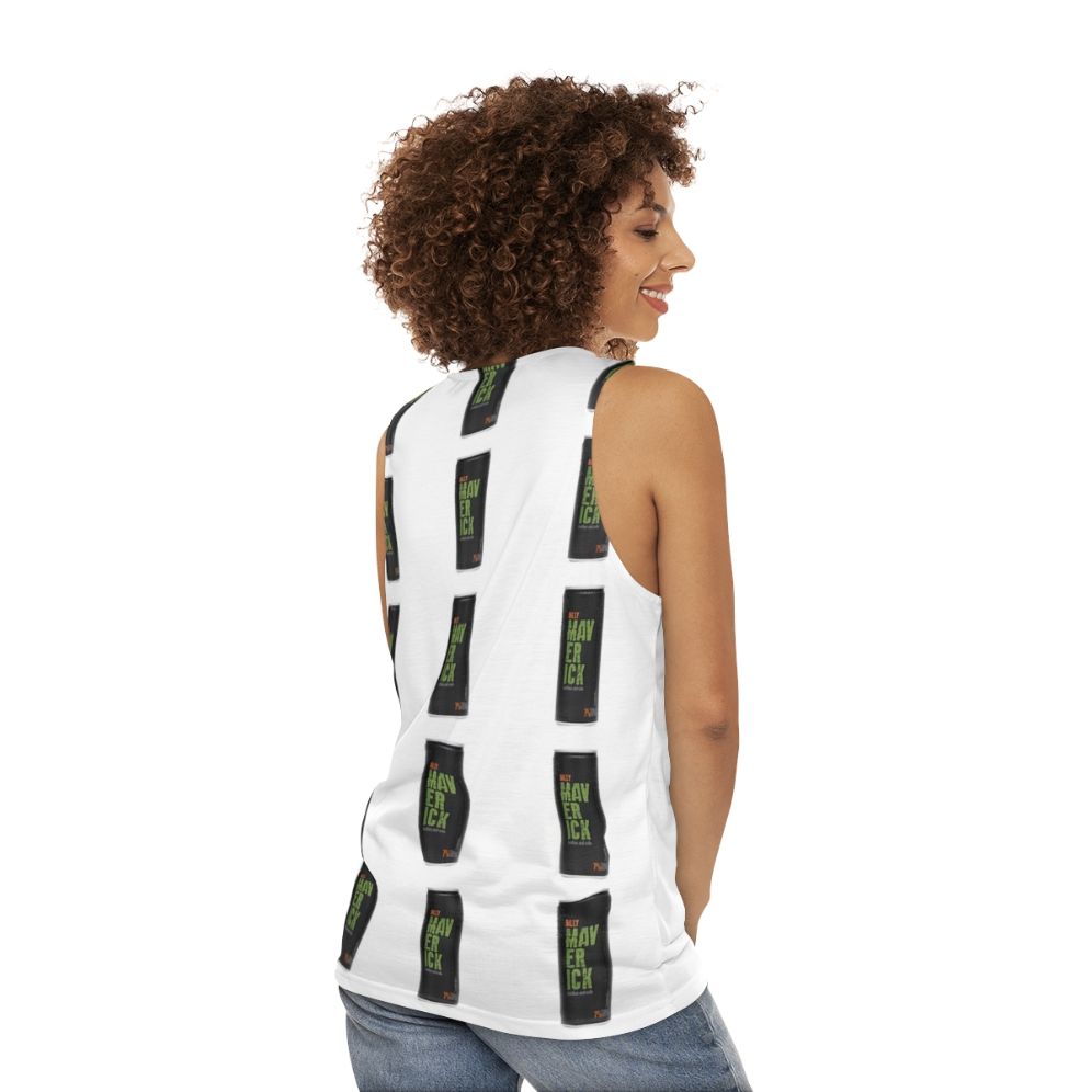 Maverick Unisex Tank Top - women back