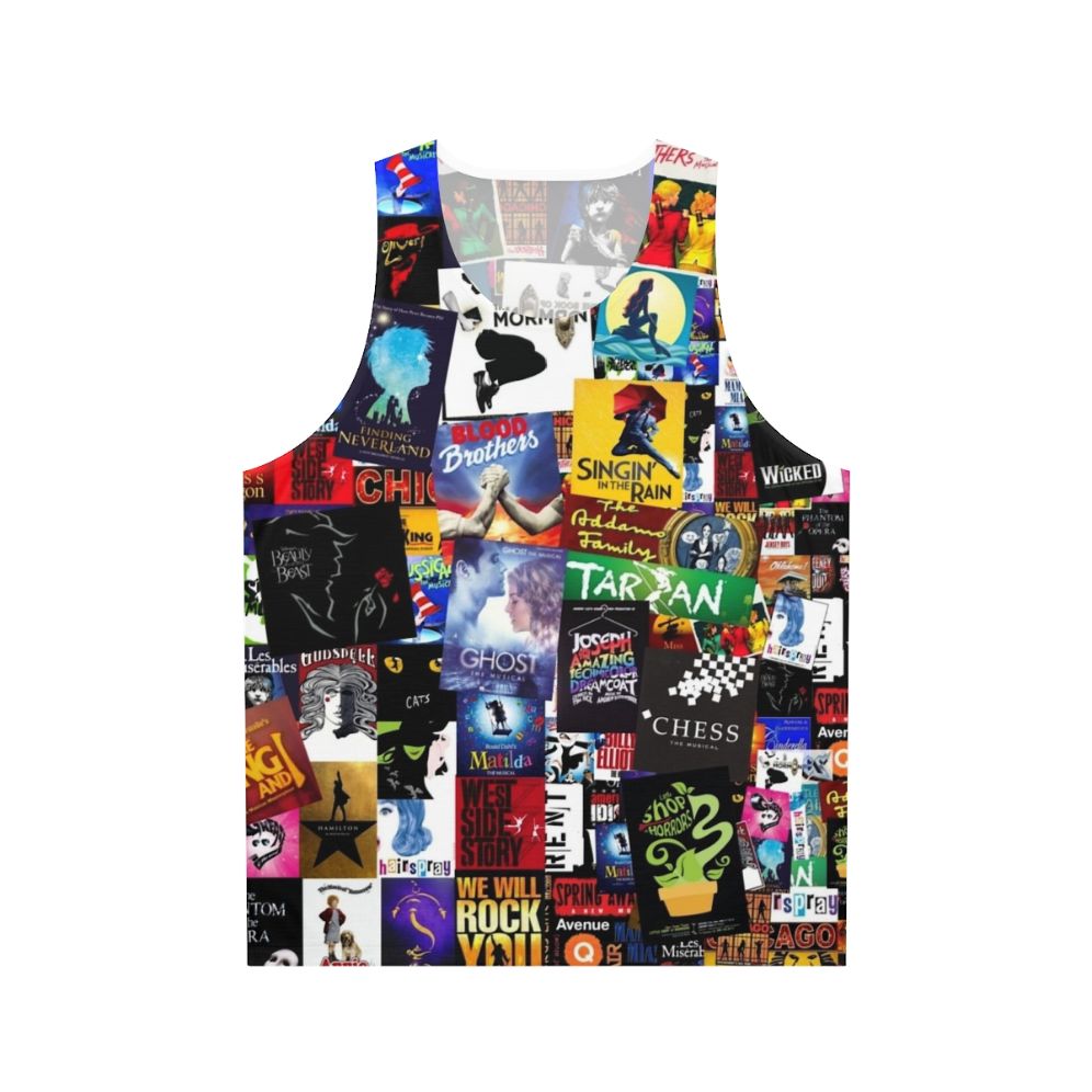 Musicals Collage Unisex Tank Top