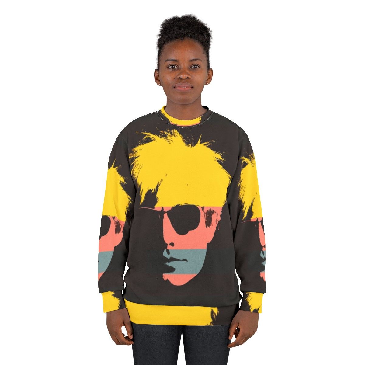 Andy Warhol Pop Art Graphic Sweatshirt - women