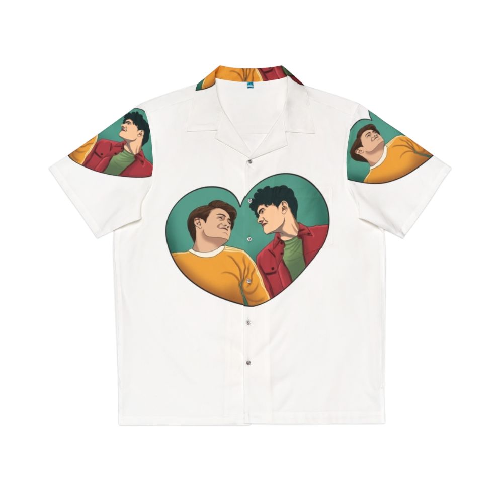 Heartstopper Nick and Charlie Friendship Hawaiian Shirt