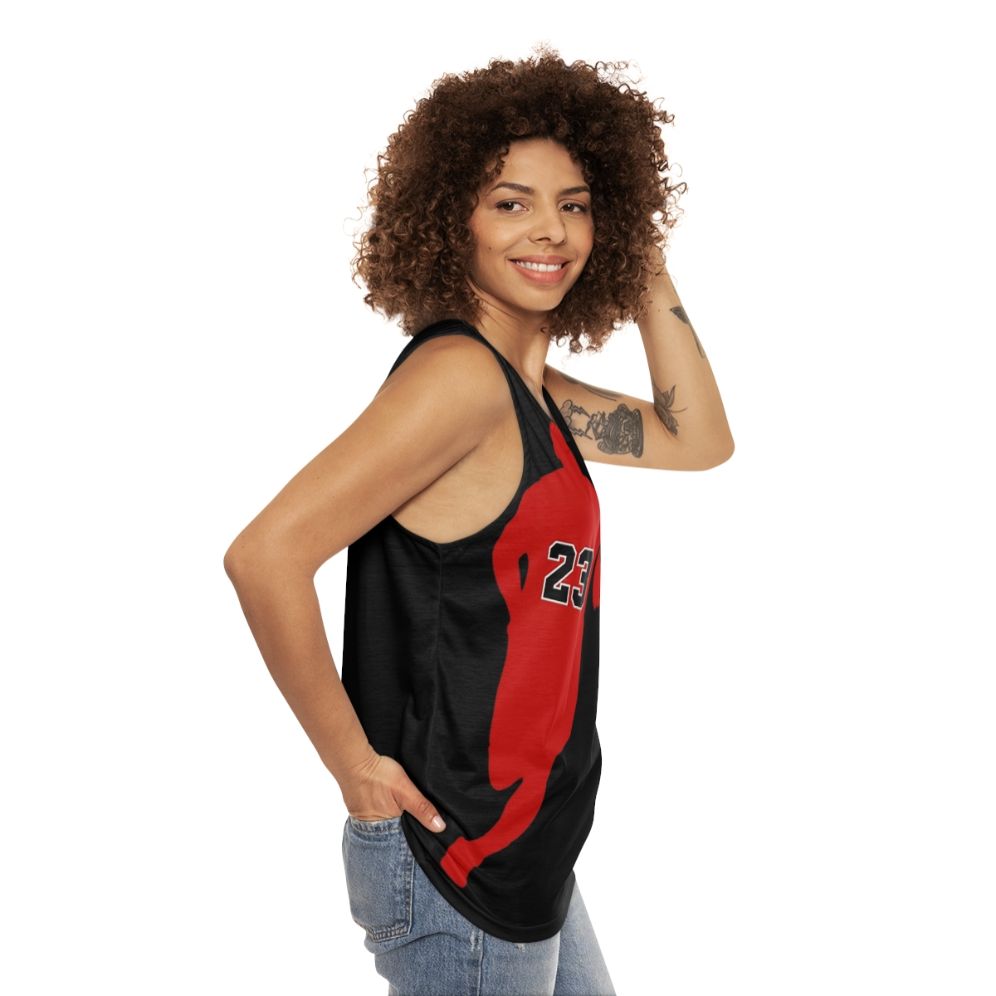 Michael Jordan 23 Unisex Tank Top - women side