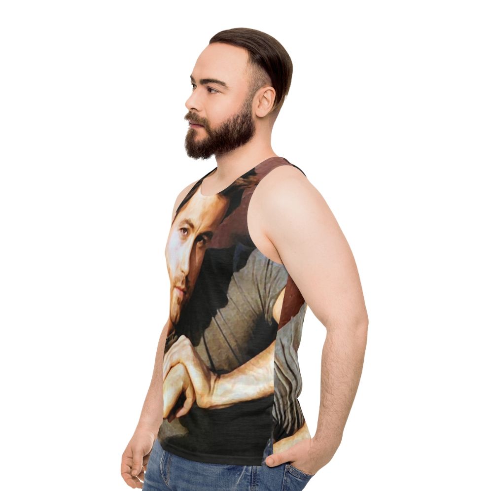 Ben Affleck Inspired Unisex Tank Top - men side