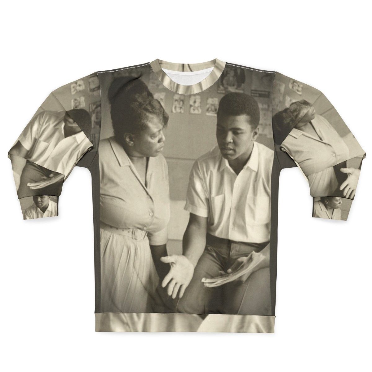 Fannie Lou Hamer and Muhammad Ali civil rights and equality sweatshirt