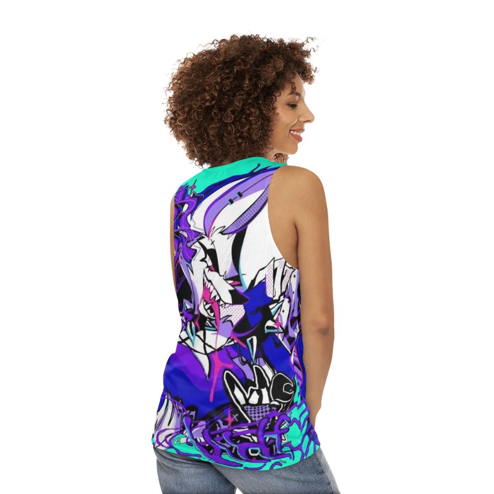 Helluva Boss Loona Unisex Tank Top - women back