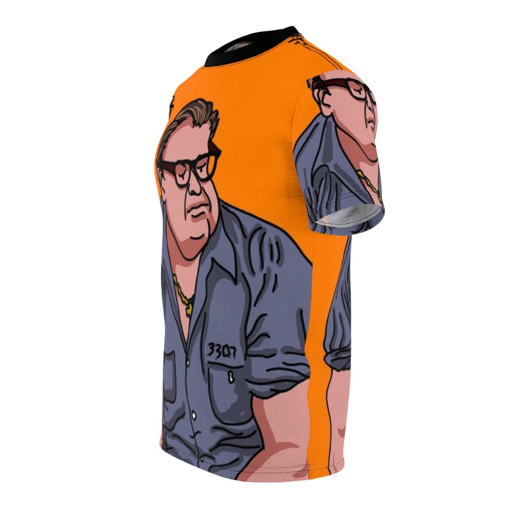 Scared Straight Rap Sheet Matt Foley Inspired T-Shirt - men left