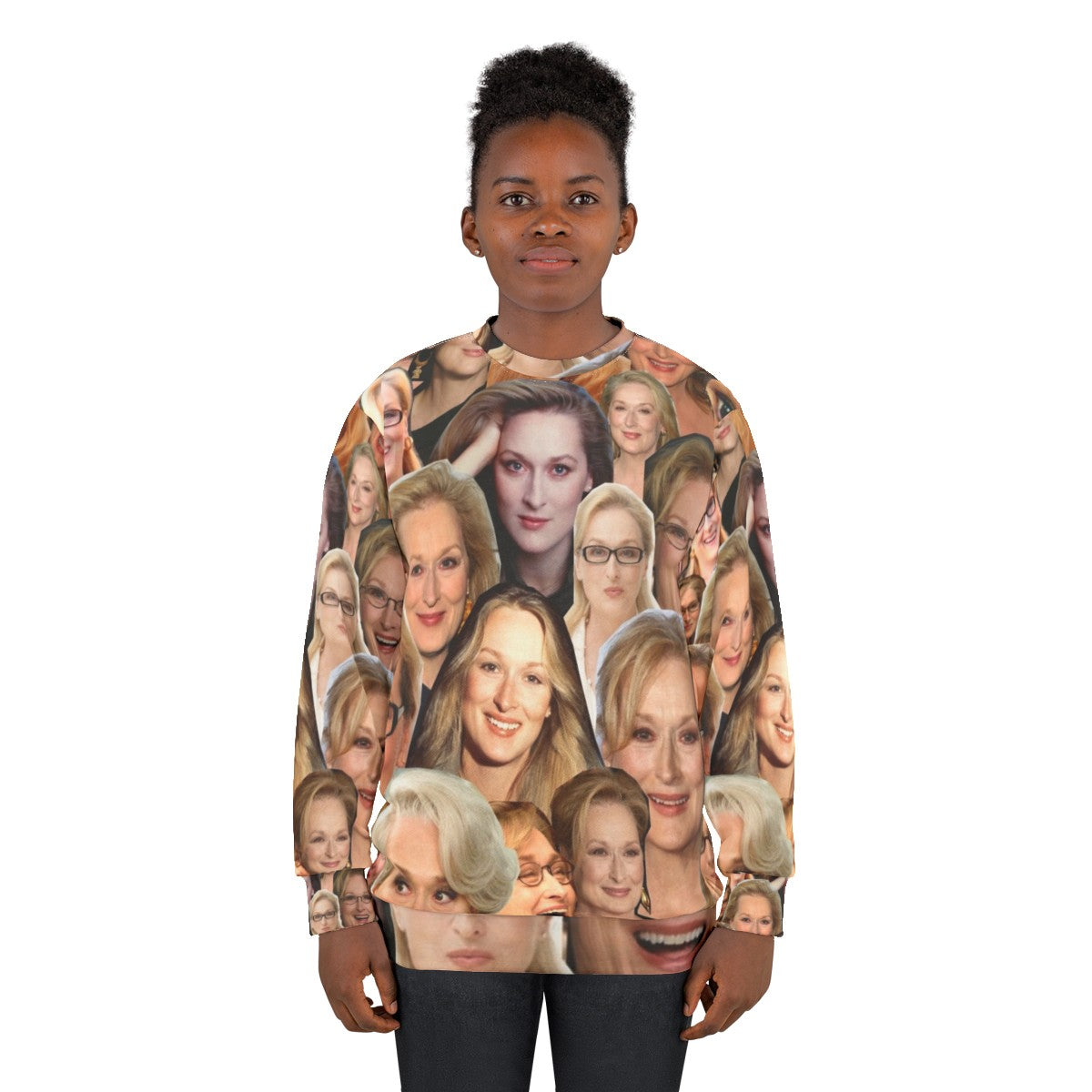 Meryl Streep and Rhys Nicholson Celebrity Sweatshirt - women