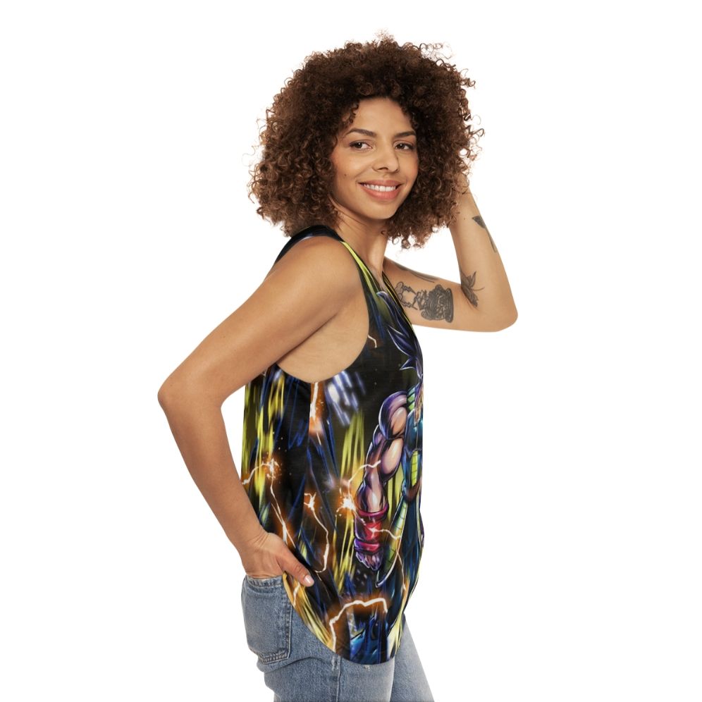 Dragon Ball Z Anime Unisex Tank Top - women side