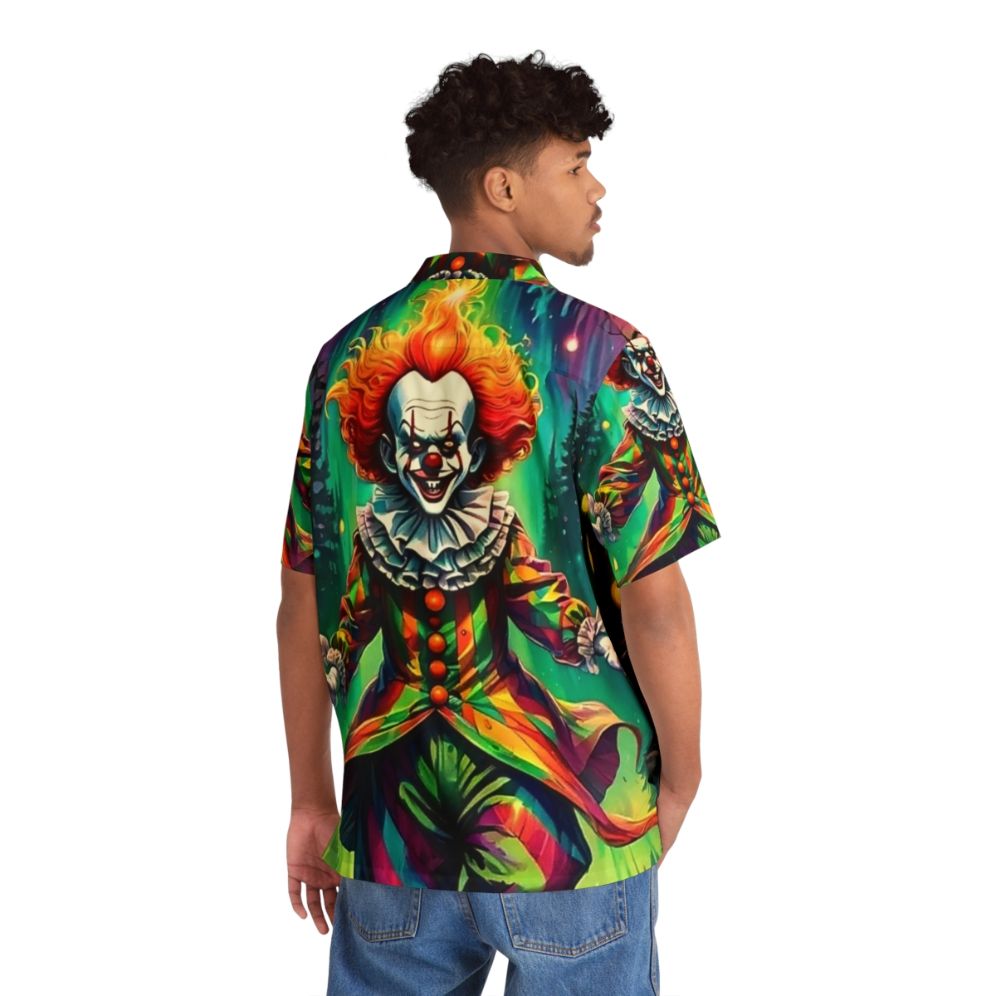 Scary clown Hawaiian shirt - People Back