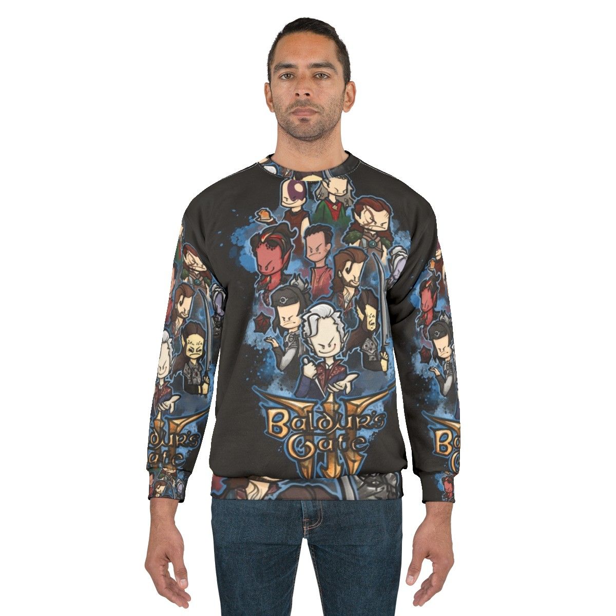 Baldur's Gate D&D Party Sweatshirt - men