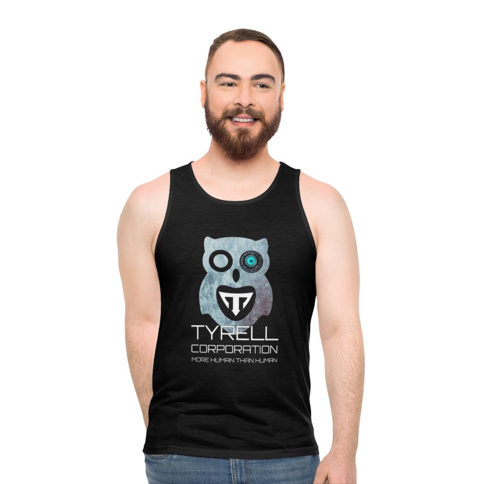 Blade Runner Unisex Sci-Fi Cyberpunk Tank Top - men