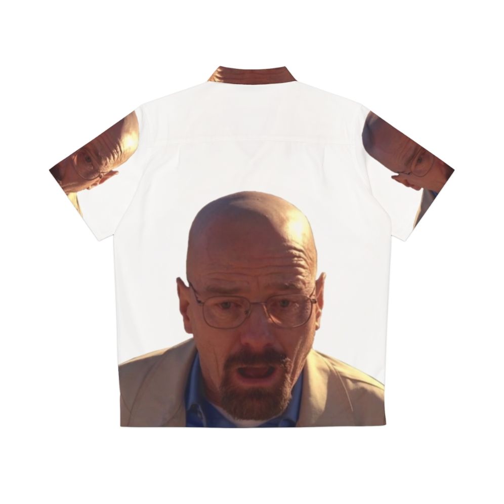 Walter White Meme Hawaiian Shirt 2 - Breaking Bad Inspired Apparel - Back