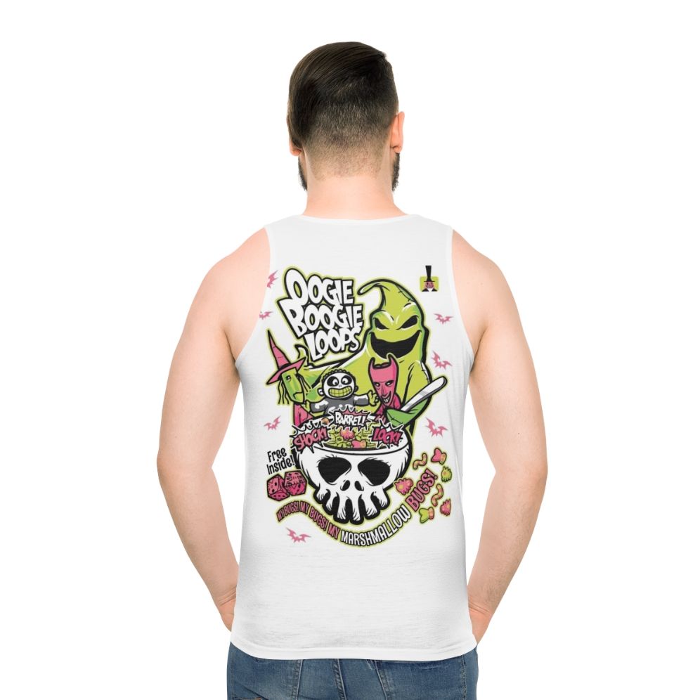 Nightmare Before Christmas Oogie Boogie Unisex Looped Tank Top - men back