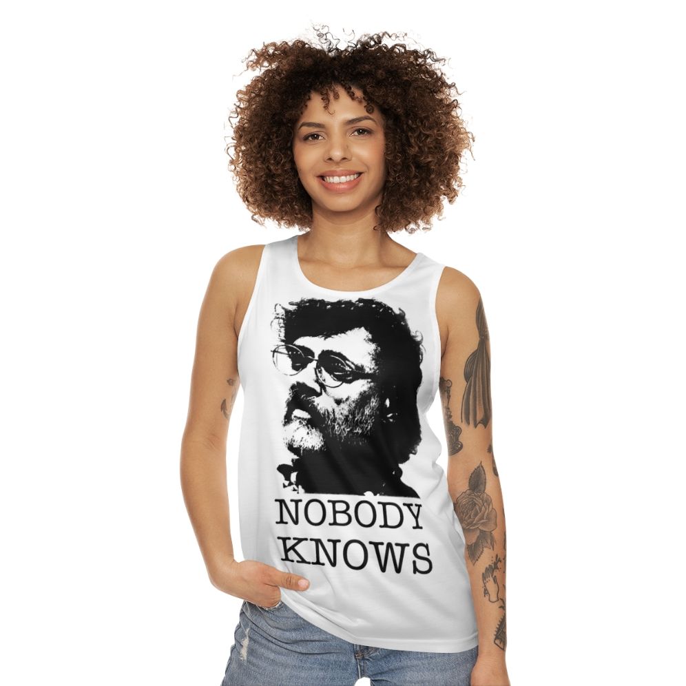 Terence Mckenna inspired unisex psychedelic tank top - women